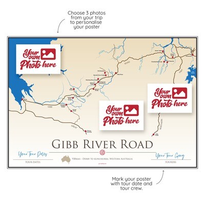 ICONIC TRACK: Gibb River Road Personal Poster