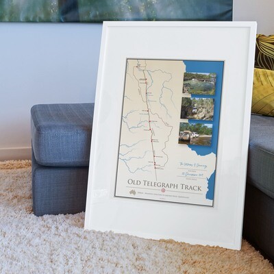 ICONIC TRACK: Old Telegraph Track Personal Poster