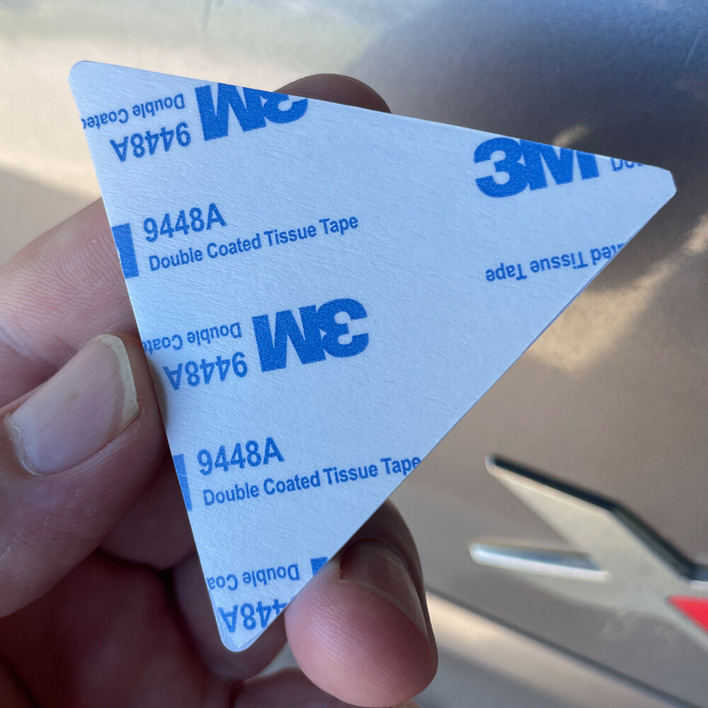 Resin Dome Car stickers: Brisbane colours Blue/Maroon