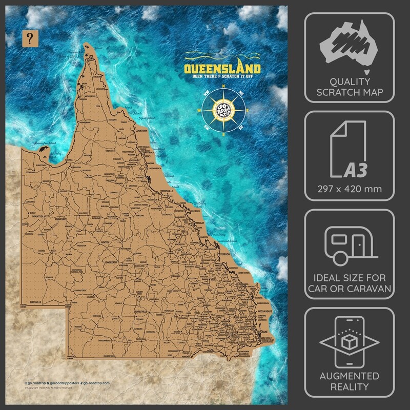 A3 BUNDLE: Northern Territory, Queensland &amp; Victoria