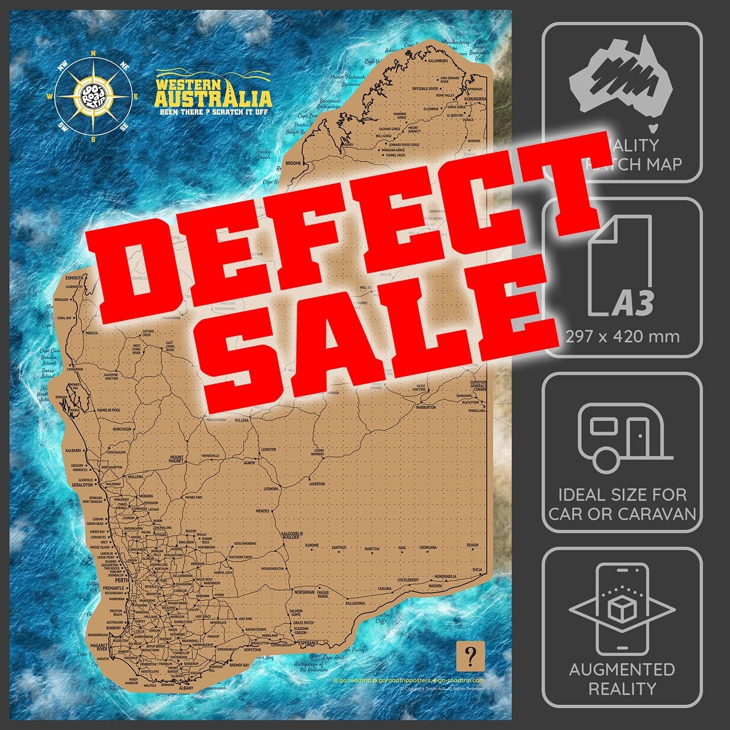 A3 WA DEFECT PRINTS
