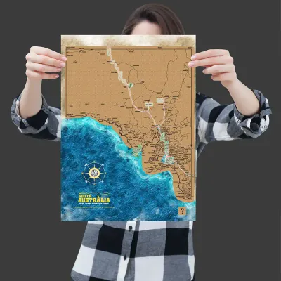 A3 BUNDLE: South Australia and Northern Territory Scratch Maps