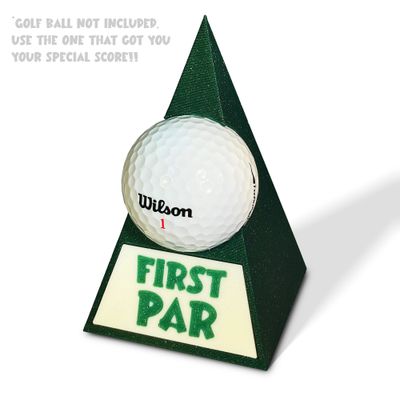 First Par Golf Ball Trophy