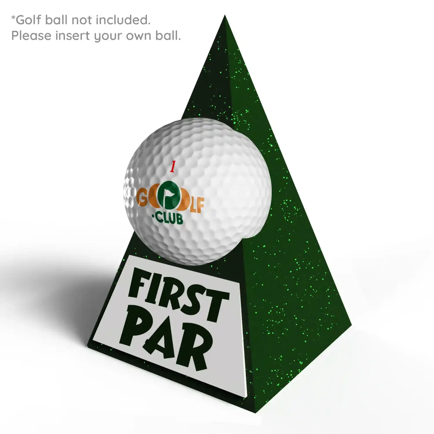 First Par Golf Ball Trophy