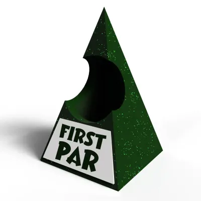 First Par Golf Ball Trophy