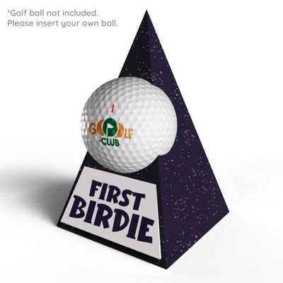 First Birdie Golf Ball Trophy