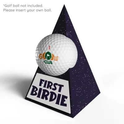 First Birdie Golf Ball Trophy