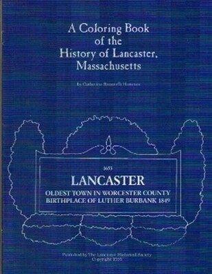 Coloring Book of the History of Lancaster, Massachusetts