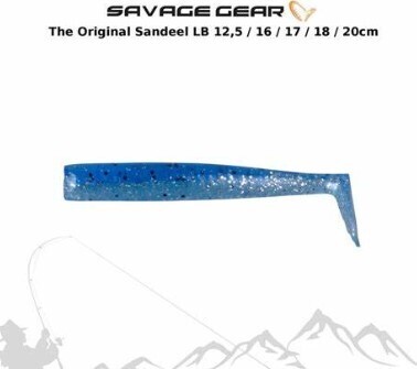 Savage Gear Sandeel Spare Body (Blue Silver)