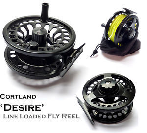 Cortland Desire Fly Reel Large Arbour 5/6 Cortland Desire Fly Reel Large Arbour 5/6