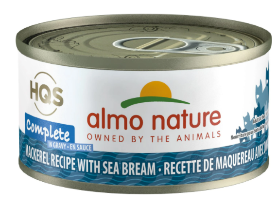 Almo Nature Complete Mackerel in Broth Canned Cat Food-70g/2.5oz - 鲭鱼猫罐头