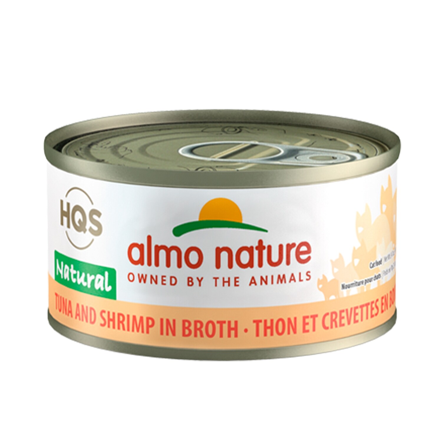 Almo Nature HQS Tuna and Shrimps Breast Canned Cat Food-70g/2.5oz - 吞拿虾肉猫罐头