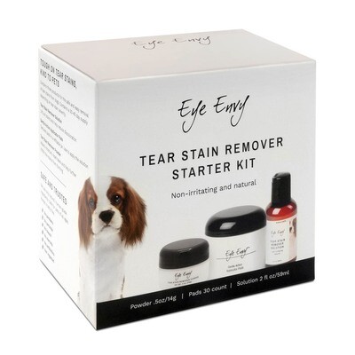 Eye Envy Dog Tear Stain Remover Starter Kit - 狗狗专用去泪痕套装