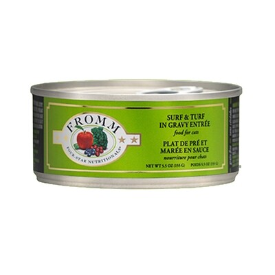 Fromm Four-Star Surf & Turf in Gravy - Canned Cat Food