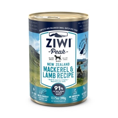 ZIWI Originals Mackerel & Lamb Canned Dog Food