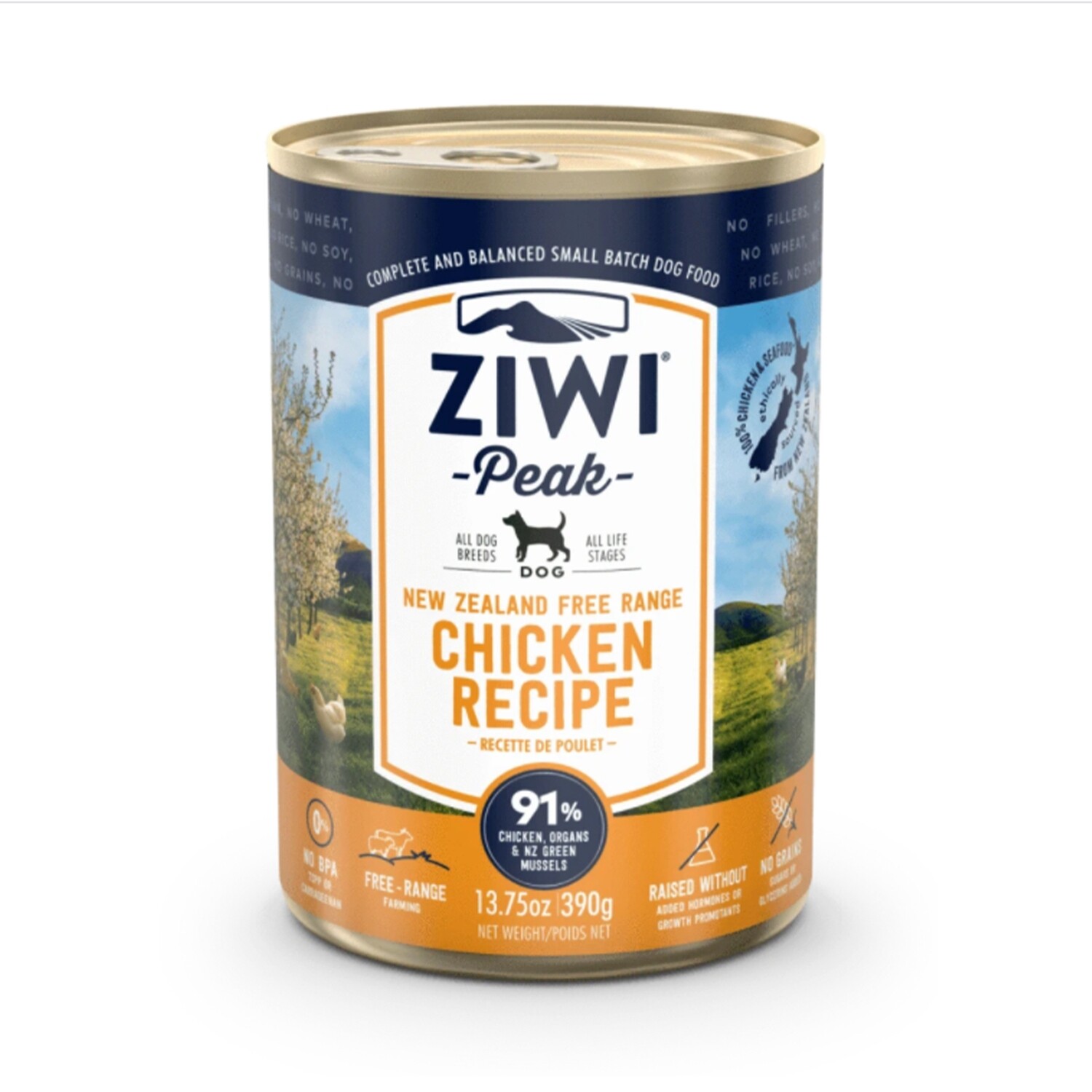 ZIWI Originals Chicken Canned Dog Food-13.75 oz - 鸡肉狗狗罐头