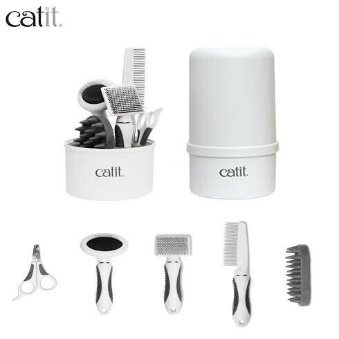 Catit Grooming Kit Short Hair - 美容套装短毛猫