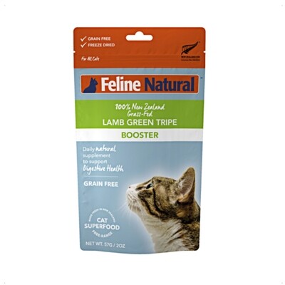 K9 Natural Freeze Dried Lamb Green Tripe Booster for Cats - 羊肚冻干补水