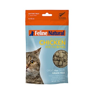 K9 Natural Chicken Healthy Bites Freeze Dried Cat Food-50g 鸡肉冻干猫伴餐奖励