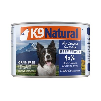 K9 Natural Beef Feast Dog Canned Food - 牛肉 狗罐头