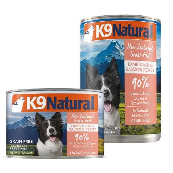 K9 Natural Lamb & King Salmon Feast Dog Canned Food