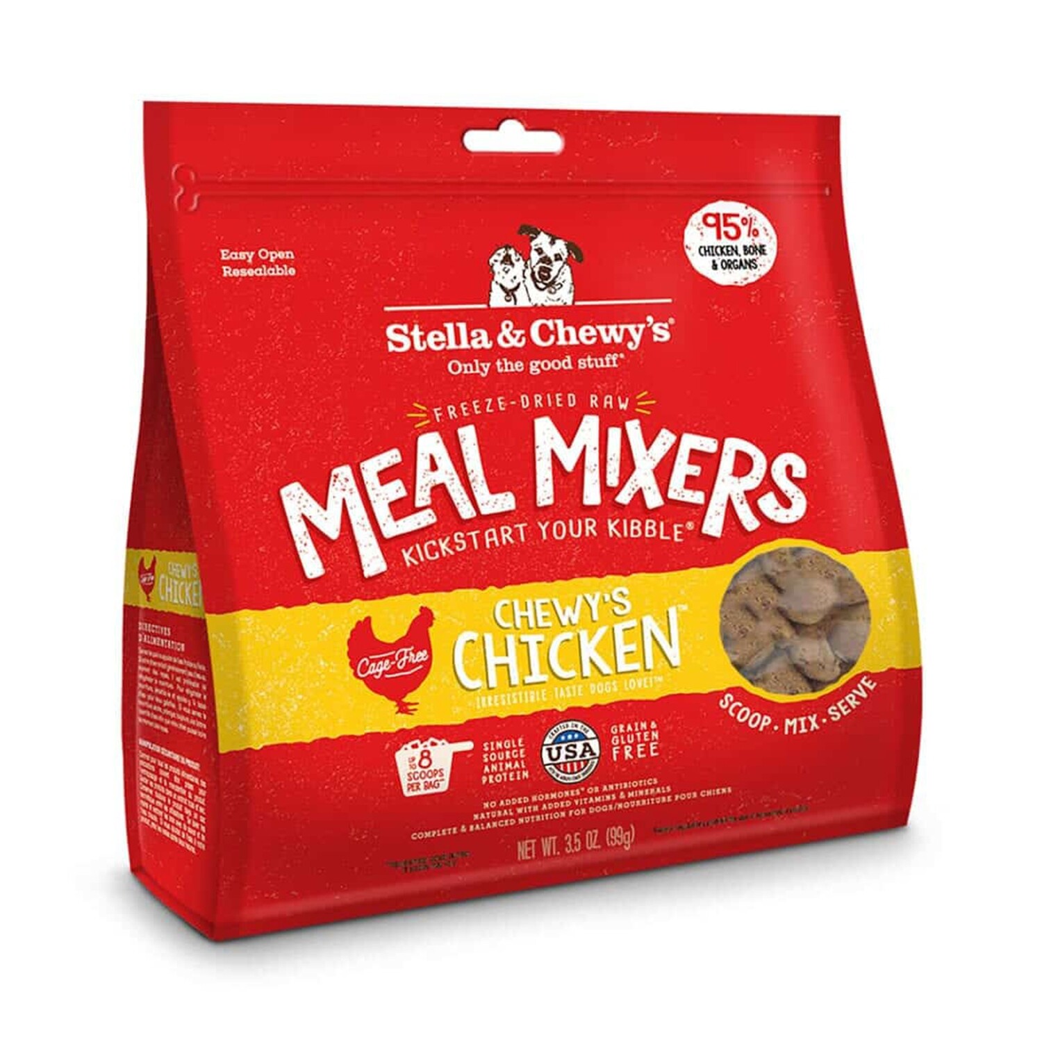 Stella & Chewy's Freeze Dried Chicken Meal Mixers for Dog