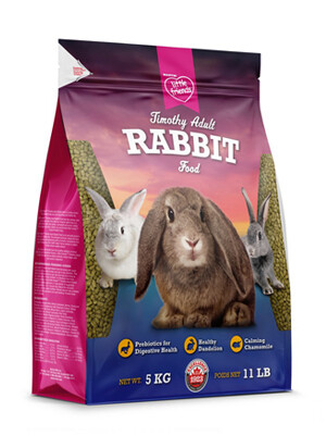 Martin Little Friends Timothy Adult Rabbit Food - 5kg - 蒂莫西成年兔粮