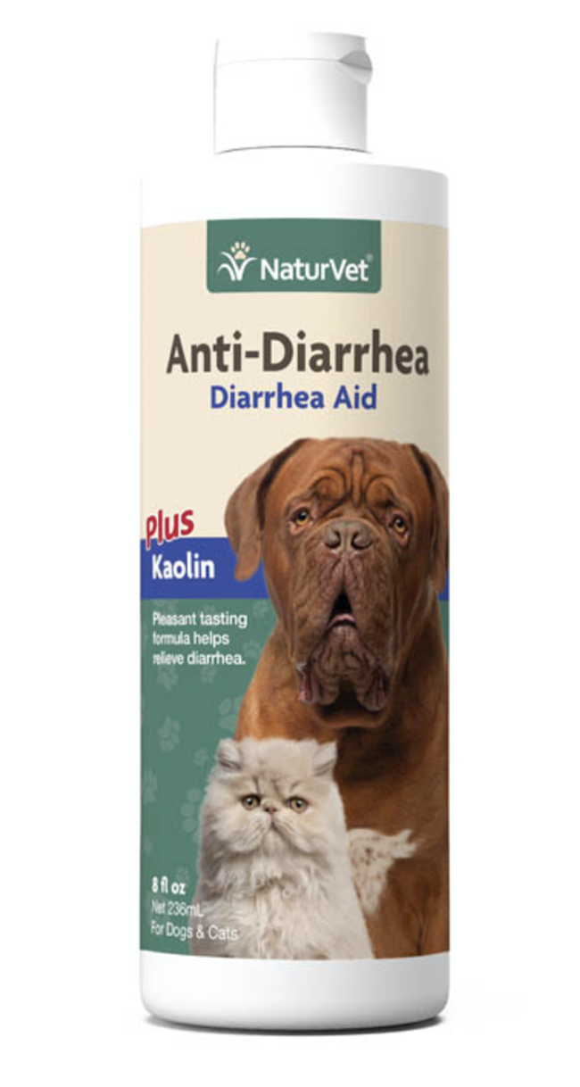 Naturvet Anti-Diarrhea for Dogs & Cats-8oz - 改善腹泻软便拉稀 猫狗通用