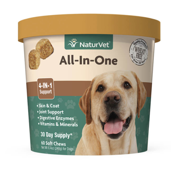 Naturvet Dog Vitamins&Immune Support All-In-One Soft Chews