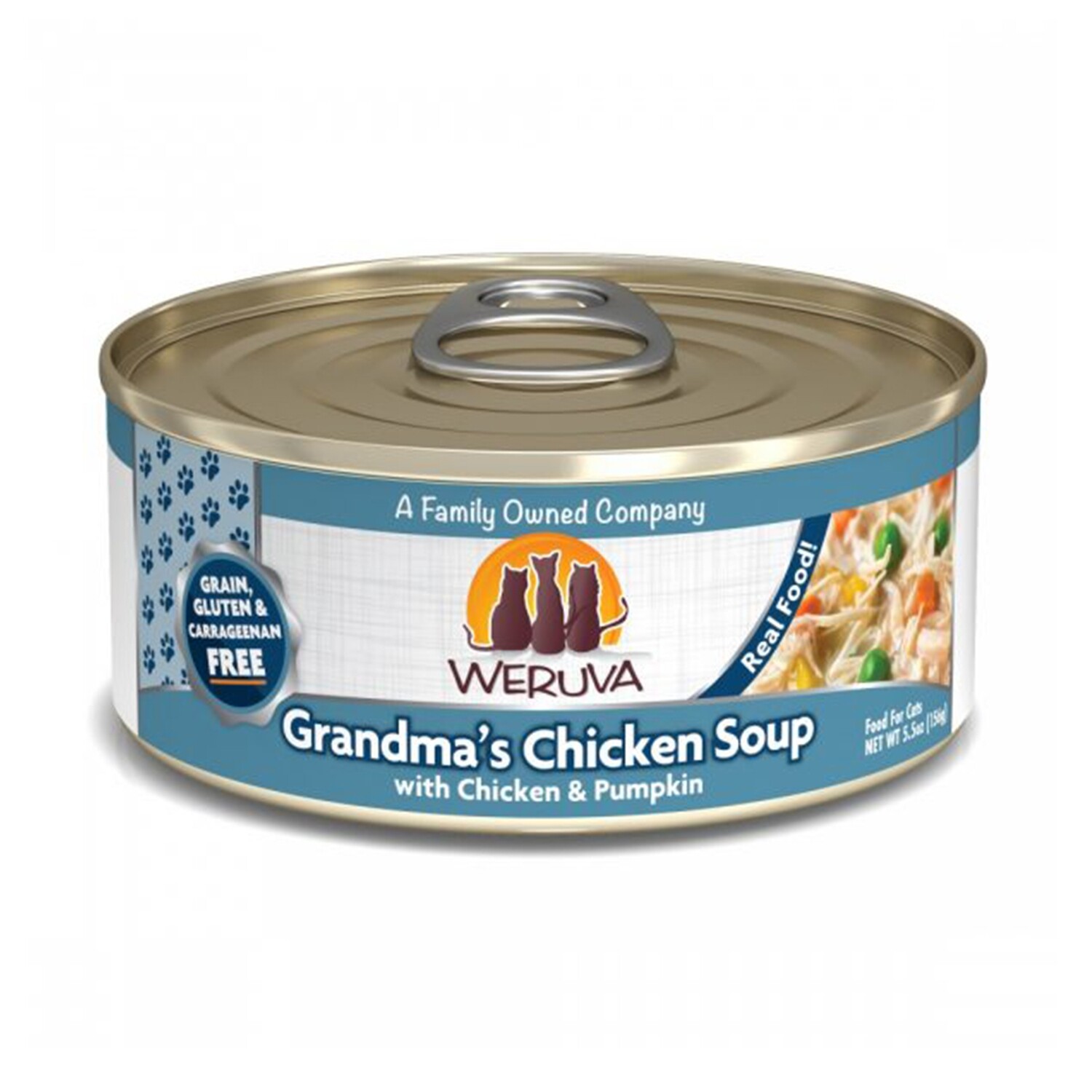 Weruva Grain Free Grandma’s Chicken Soup With Chicken & Pumpkin Canned Cat Food