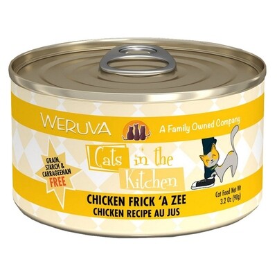 Weruva Cats in the Kitchen Chicken Frick A Zee Canned Cat Food-3.2oz - 鸡肉猫罐头