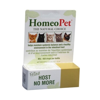 Homeopet Feline Host No More 猫咪专用天然体内驱除虫药