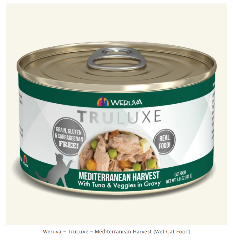 Weruva TruLuxe - Mediterranean Harvest Cat Canned Food-6oz