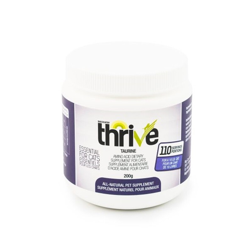 Thrive Big Country Raw Taurine Powder for Cats