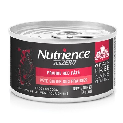Nutrience Grain Free Subzero Pâté Dog Can - Prairie Red-170g - 无谷物主食犬狗罐头-草原红