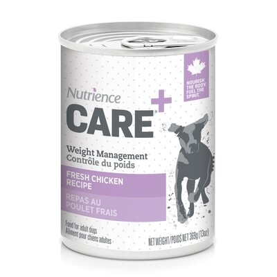 Nutrience Care Weight Management Pâté for Dogs Can- Fresh Chicken Recipe-369g 纽翠斯体重管理狗粮罐头-新鲜鸡肉配方