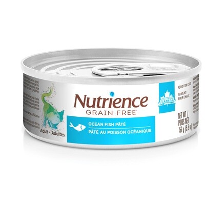 Nutrience Grain Free Ocean Fish Pâté Cat Can-156g 营养无谷物海洋鱼酱猫罐头