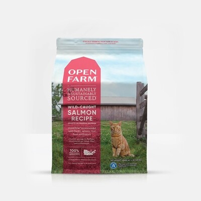 OPEN FARM WILD-CAUGHT SALMON CAT DRY FOOD
