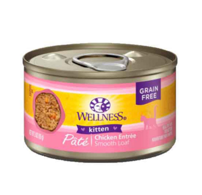 Wellness Kitten Chicken Recipe Wet Canned Cat Food