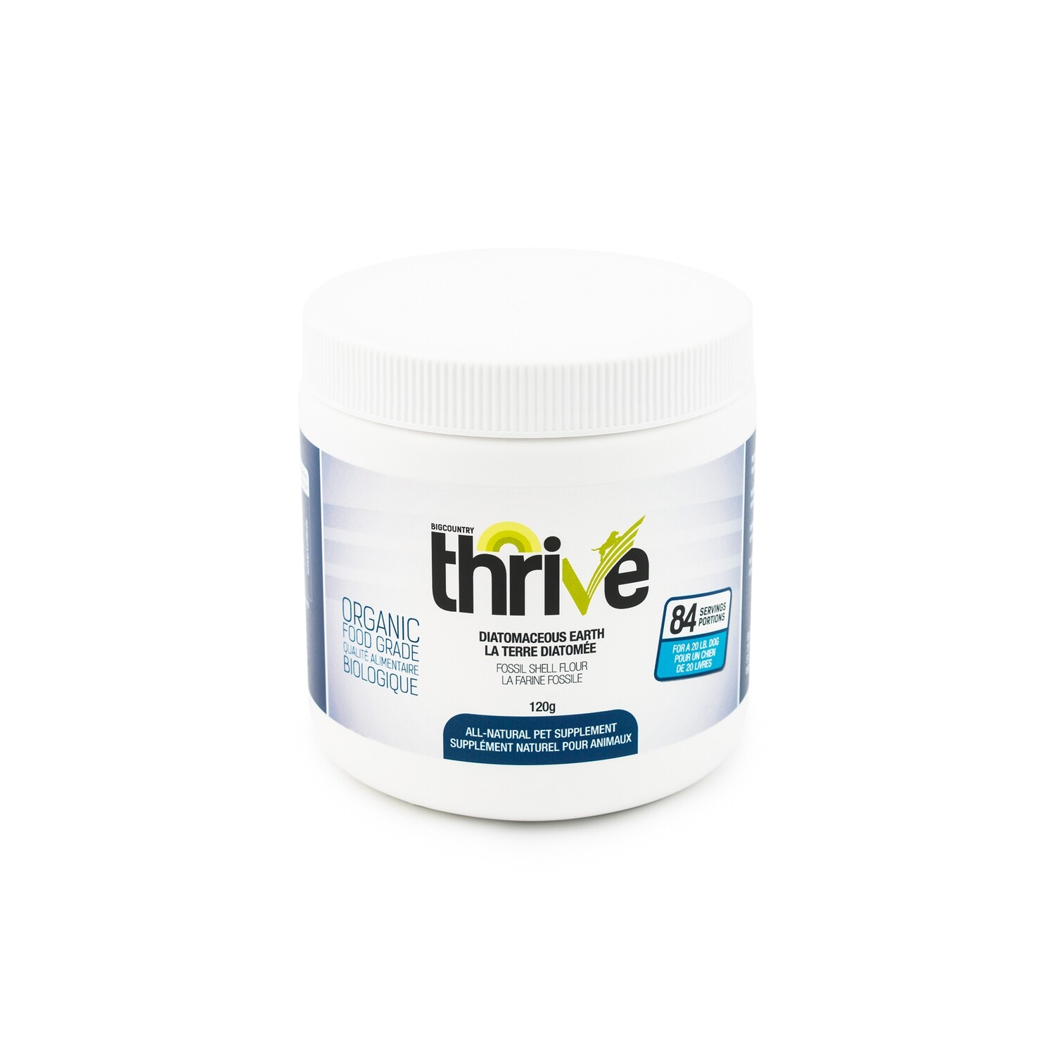 Thrive Diatomaceous Earth for Cats and Dogs-120g