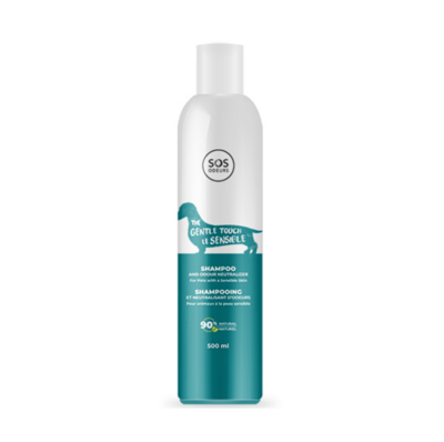 SOS Odors The Gentle Touch Pet Shampoo-500ml - 柔顺毛发沐浴乳液