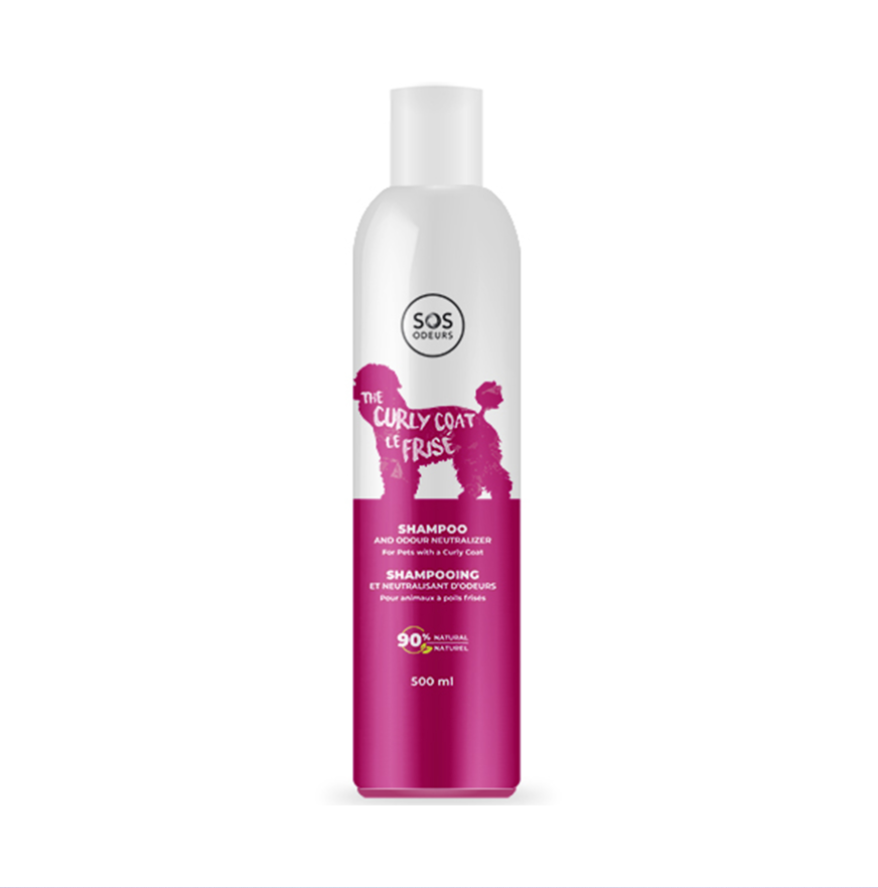 SOS Odors The Curly Coat pet Shampoo-500ml