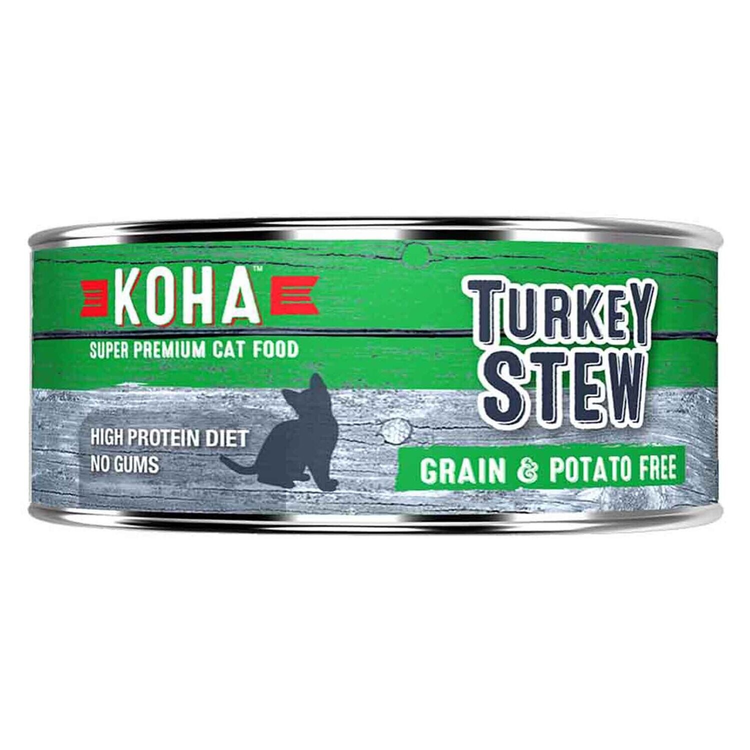 KOHA Turkey stew cat can food-5.5oz