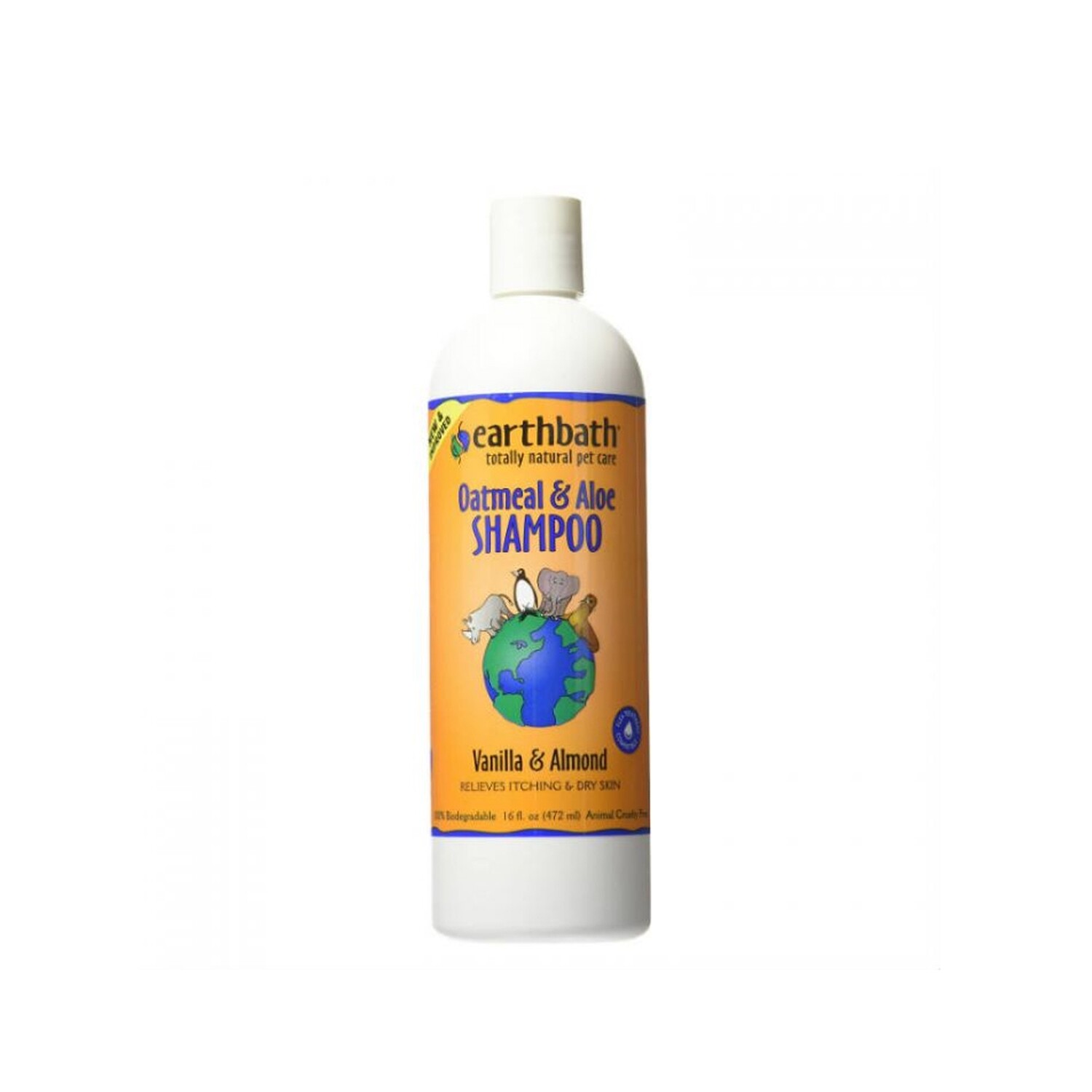 EARTHBATH Oatmeal Aloe Shampoo Vanilla Almond Scent DOG