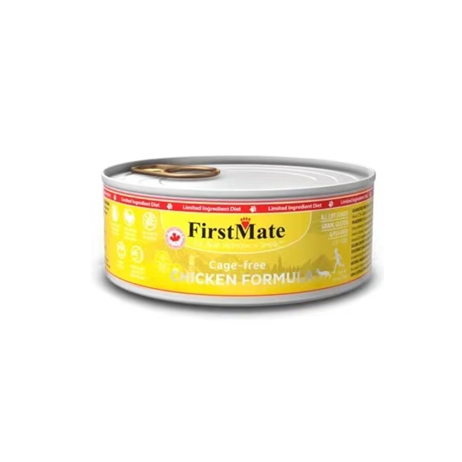 FirstMate Grain Free LID Chicken Cat Can