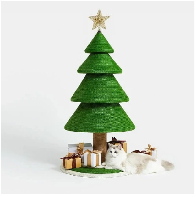 Vetreska Christmas Tree Cat Tree - 未卡圣诞树猫树