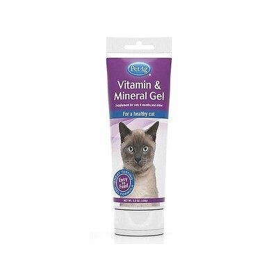 PetAg CAT Vitamin & Mineral Gel - 猫用维生素矿物质营养膏