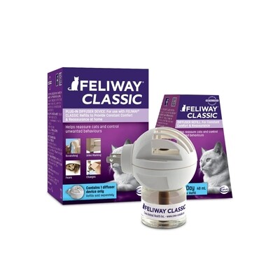 Feliway Cat Classic Diffuser + Refill Kit 48ml 30 days