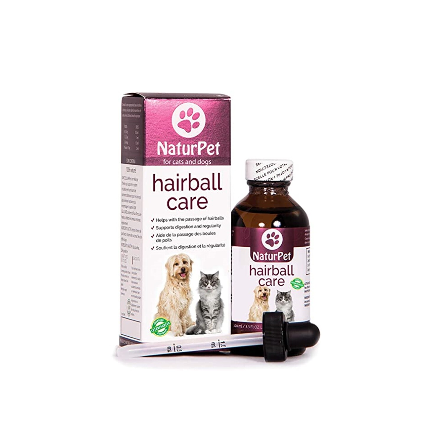 NATURPET Hairball Care for cats and dogs
