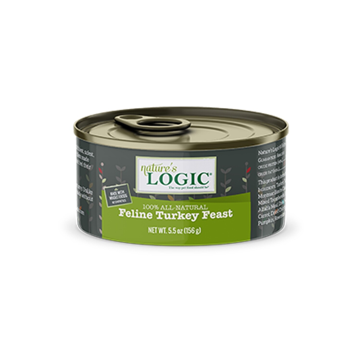 NATURE'S LOGIC - Feline Turkey Feast Cat Can Food-5.5oz 猫咪火鸡罐头